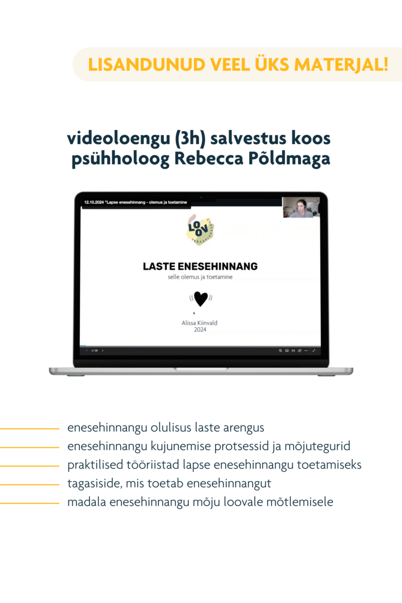 kursus / kuidas toetada väikelapse tundeid - Image 7